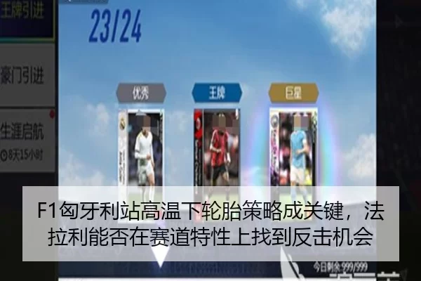 F1匈牙利站高温下轮胎策略成关键，法拉利能否在赛道特性上找到反击机会